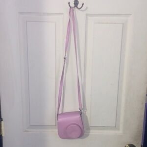 pink instax 8 mini camera carrier bag